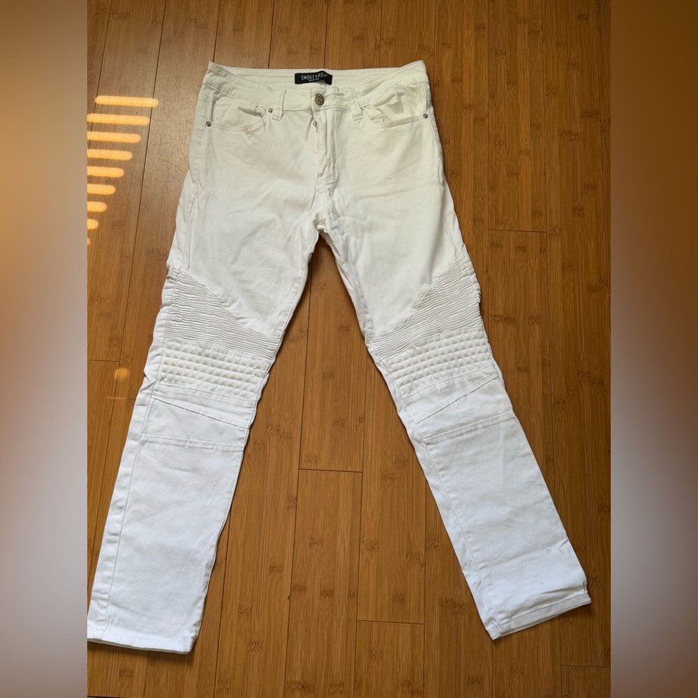 Men's White Jeans